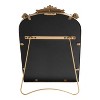 12" x 18" Arendahl Tabletop Arch Decorative Wall Mirror Gold - Kate & Laurel All Things Decor: Arched, No Assembly Required - 4 of 4