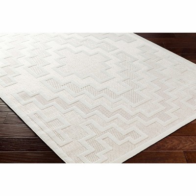 Hauteloom Diza Cream Outdoor Rug