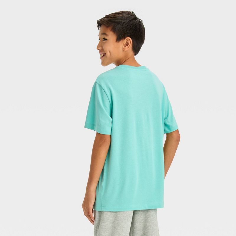Boys' Short Sleeve Maruchan Ramen Graphic T-Shirt - art class™ Aqua Blue, 4 of 5