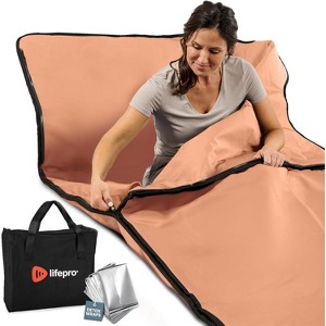 Lifepro Infrared Sauna Blanket – Portable Low EMF Full Body Infrared Sauna for Detox & Relaxation with 9 Heat Levels, Waterproof Interior & Carry Bag - 1 of 4
