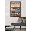 Trends International Lantern Press - Acadia National Park, Maine, Jordan Pond Framed Wall Poster Prints - 2 of 4