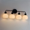 Maxim Lighting Coraline 4 - Light Vanity in  Black - 2 of 4