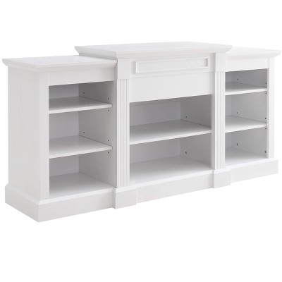 NicBex TV Stands for 65 inch TV, Entertainment Center with Storage Cabinet,TV Console for Bedroom, Living Room, Home,White