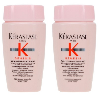 Kerastase Genesis Fortifiant Anti Hair-Fall Shampoo 1 oz 2 Pack