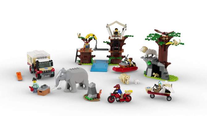 LEGO City Wildlife Rescue Camp 60307 Building Kit, 2 of 8, play video