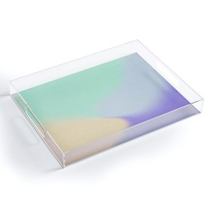 Sombrero Inc Tranquil Sea Acrylic Tray - Deny Designs - 1 of 4