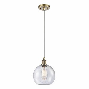 Athens - 1 Light Mini Pendant In Industrial Style-10 Inches Tall and 8 Inches Wide - 1 of 1