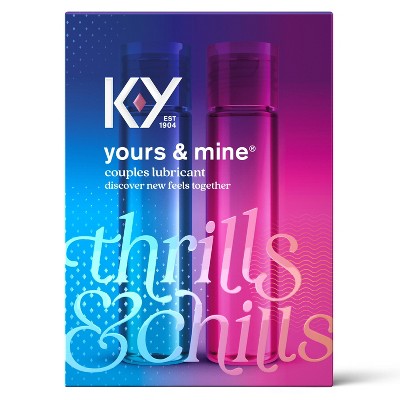 K-Y Yours + Mine Couples Personal Lube - 3oz - 2pk