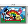 Trends International Hello Kitty and Friends: 21 Core - Group Bus Stop Framed Wall Poster Prints - 3 of 4