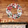 Mr. Christmas 18" Wooden Wreath - Vintage Santa Claus - 2 of 4