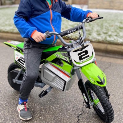 Razor Sx350 Dirt Rocket Mcgrath Motocross Electric Bike Green