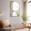 LuxenHome Gold Hourglass Frame Metal Modern Accent Wall Mirror - 4 of 4