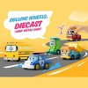 Robocar Poli Cleany Die-Cast Sweeper Truck ¨C Metal Mini Vehicle Toy for Kids | Role Play Car Model - 3 of 4