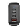 Verbatim® 100-Watt Mini GaN 4-Port Charger in Black - 4 of 4