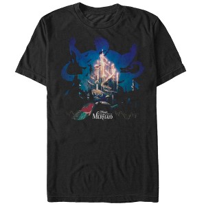 Men's The Little Mermaid Ursula Silhouette T-Shirt - 1 of 4