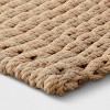 1'6" x 2'6" Basket Weave Poly Rope Outdoor Door Mat Neutral - Threshold™ designed with Studio McGee - image 4 of 4