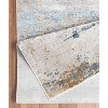 Ivory 2' x 3' Area Rug ¨C Soft, Non-Shedding, Stain Resistant Accent Rug for Entryway, Bathroom & Bedroom - Nertpow - 3 of 4