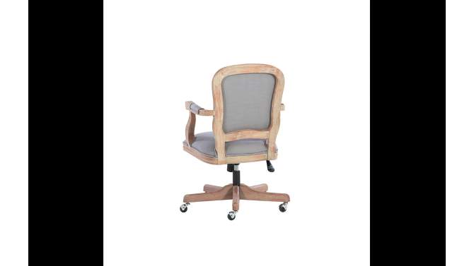 Maybell Office Chair - Linon, 2 of 11, play video