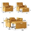 3-in-1 Sofa Bed with Wing Table, USB Ports, and Adjustable Backrest - 2 of 4