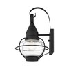Livex Lighting Newburyport 1 - Light Wall Light in  Black - 3 of 4