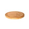 Slickblue Sports Ball Design, 5 Options, Pine Wood Cutting Board, 13" Dia. – Perfect for Entertaining & Kitchen Use - 2 of 4