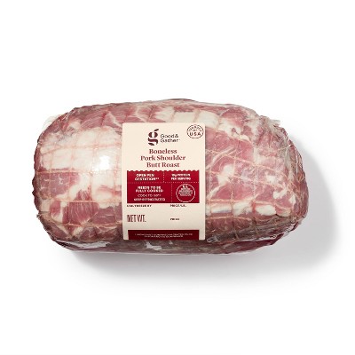 Boneless Pork Shoulder Butt Roast - 2.48-4.13 lbs - price per lb - Good & Gather™