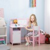 Aghana Digitals Kids Study Desk & Chair Set with Whiteboard, Storage Cabinet & Bookshelf for 5-8 - 2 of 4
