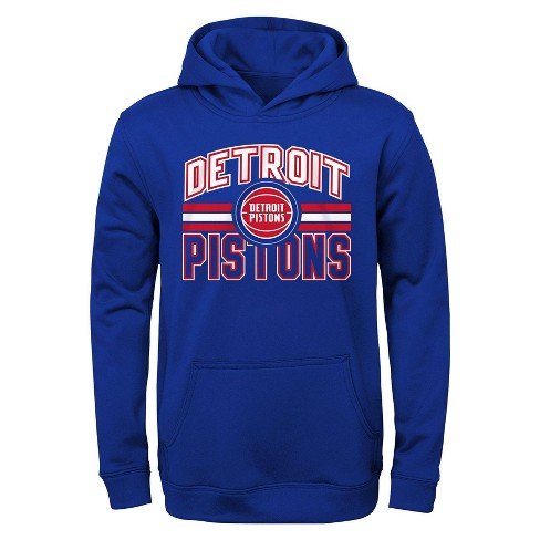 Detroit Pistons Men's Under Armour Blue Combine Hoodie