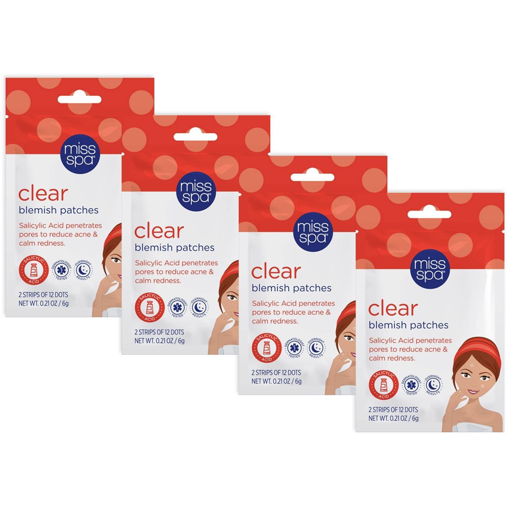Miss Spa Clear Blemish Patches - 4pk/0.21 oz