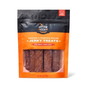Halloween Rectangle Jerky Strip Dog Treat with Chicken and Pumpkin Flavor - Hyde and EEK! Boutique™ 5oz - 1 of 3