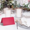 Unique Bargains Foldable Blank Wedding Party DIY Favor Decor Table Name Place Card 50 Pcs - 4 of 4