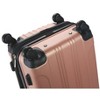 Geoffrey Beene Colorado 4 Pc Luggage Set, Blush - 4 of 4