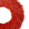 Northlight Red and Orange Ears of Wheat Fall Harvest Wreath - 12-Inch, Unlit - 4 of 4