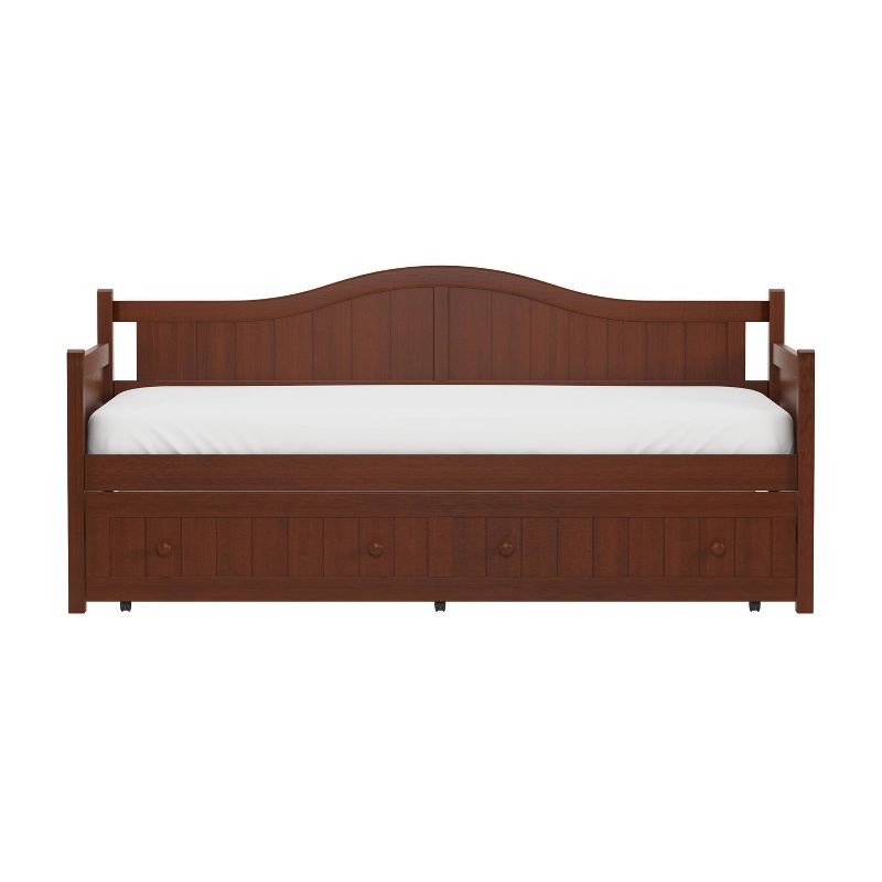 Staci Wood Daybed with Trundle Twin - Cherry - Hillsdale Furniture, 4 of 18