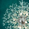 LLHZSY Modern Firework Sputnik Chandelier Crystal Pendant Lighting - 8/9/12 Lights - Gold/Chrome/Gold and Turquoise/Chrome and Turquoise - 4 of 4