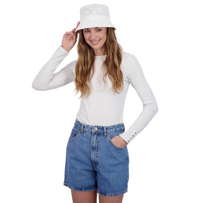 Banana Boat Slub Yarn Bucket Hat with Rope Trim