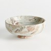 Plum & Post Josephine Footed Bowl - Brown/White Marble - Elegant Design - 2 of 4