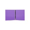  Kalevel Binder with Plastic Sleeves Purple 40 Pocket