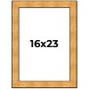 PosterPalooza | Embellished Gold Picture Frame - UV Acrylic, Foam Board Backing, Hanging Hardware - 2 of 4
