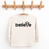 Believe Reindeer Antlers - Youth Long Sleeve Tee - 2 of 2