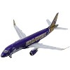 Embraer ERJ-175 Commercial Aircraft "Alaska Airlines" (N662QX) Purple with Gold Tail 1/400 Diecast Model Airplane by GeminiJets - 2 of 4