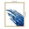 Amanti Art Indigo Arch II by Michael Willett Framed Canvas Wall Art - 4 of 4