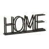 Cheung's Colma Black Metal Home Table Sign - 2 of 4