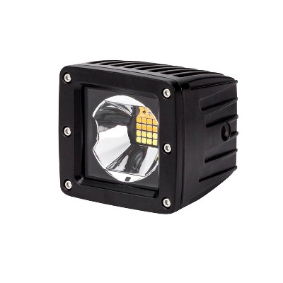 Pilot Automotive 3" Cube Dual Light Amber