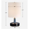 Uttermost Abyss Table Lamp, Blue - 3 of 4