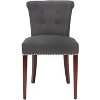 Arion 21" H Ring Dining Chair With Nail Head Trim (Set of 2) - MCR4514 - Blue/Black - Safavieh Couture - 2 of 4