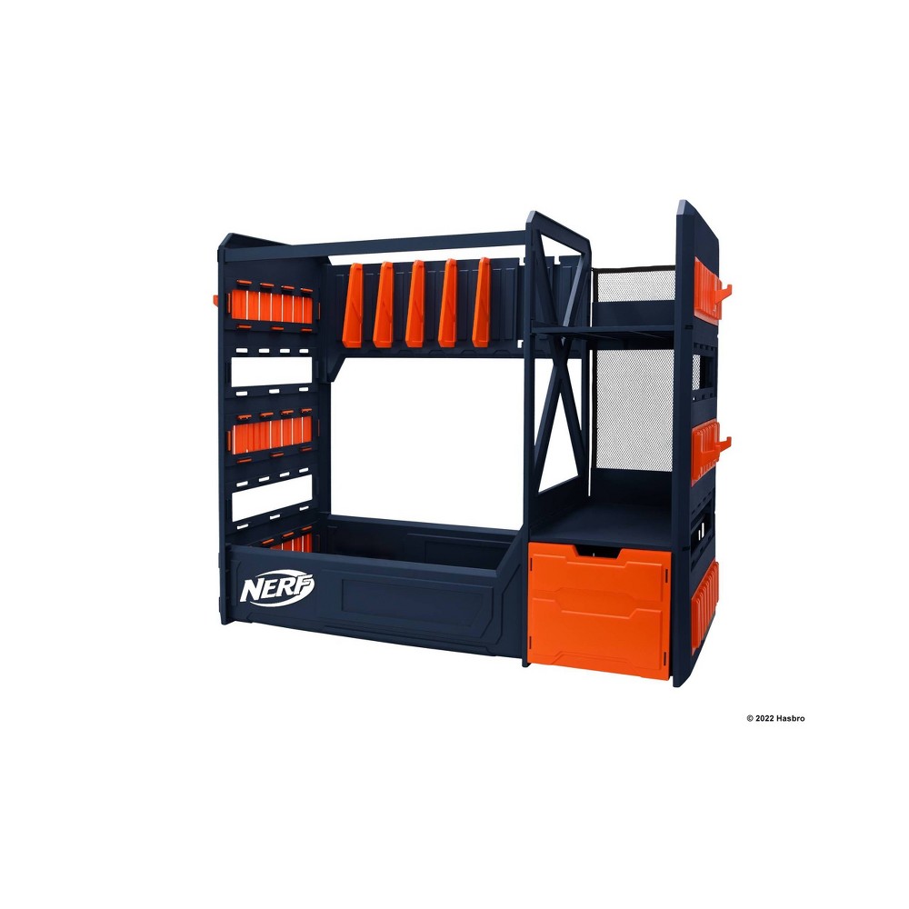 NERF Elite Blaster Rack, pretend battle toys