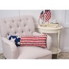 C&F Home 10" x 28" Patriotic "I Pledge Allegiance to the Flag" Embroidered Accent Throw Pillow - 2 of 3