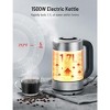 Paris Rhône Electric Kettle Tea Kettle Ek009 With Touch Control : Target