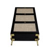 MAYEERTY Rattan Shoe Cabinets with 3 Doors Freestanding Modern Shoe Storage Shoe Racl for Entryway Black - 4 of 4